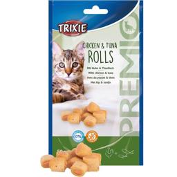 Trixie Premio Chicken & Tona Rolls Cat Snack Chicken & Tona 50g